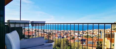 Triple Room, Balcony, Sea View | View from room