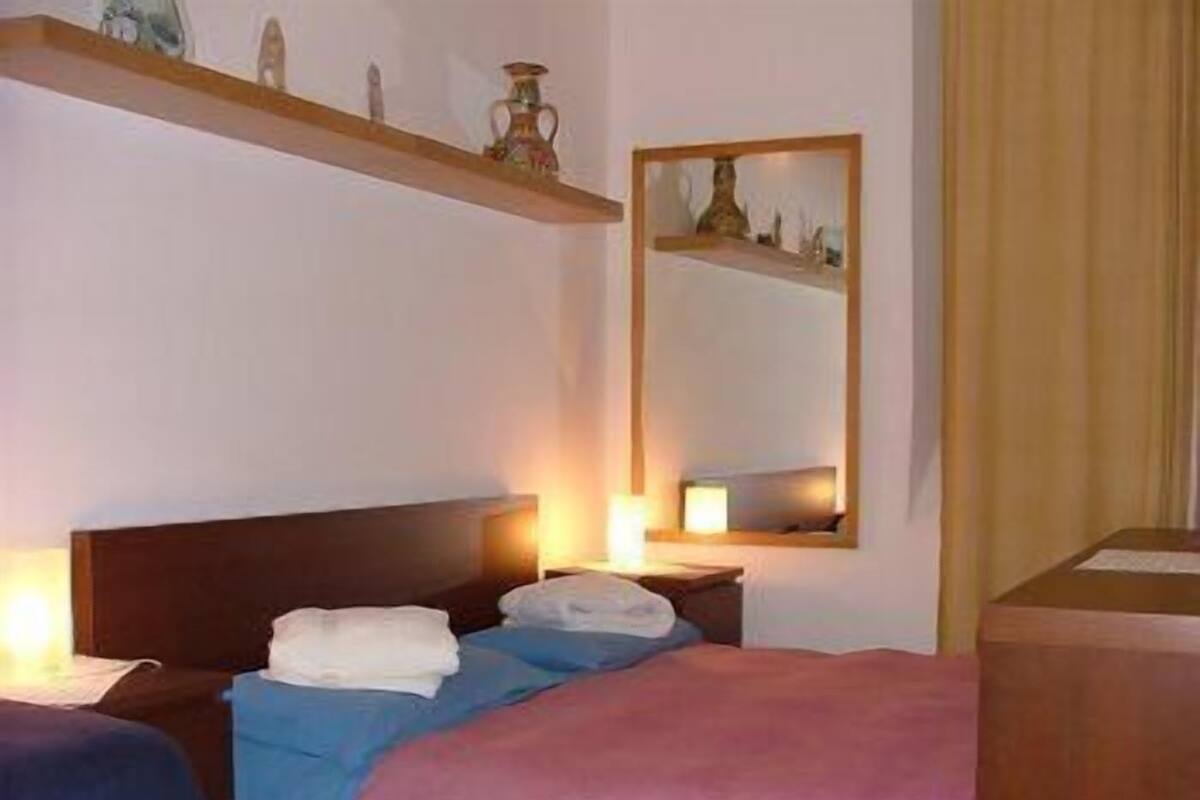 Iron/ironing board, free cots/infant beds, free WiFi, bed sheets