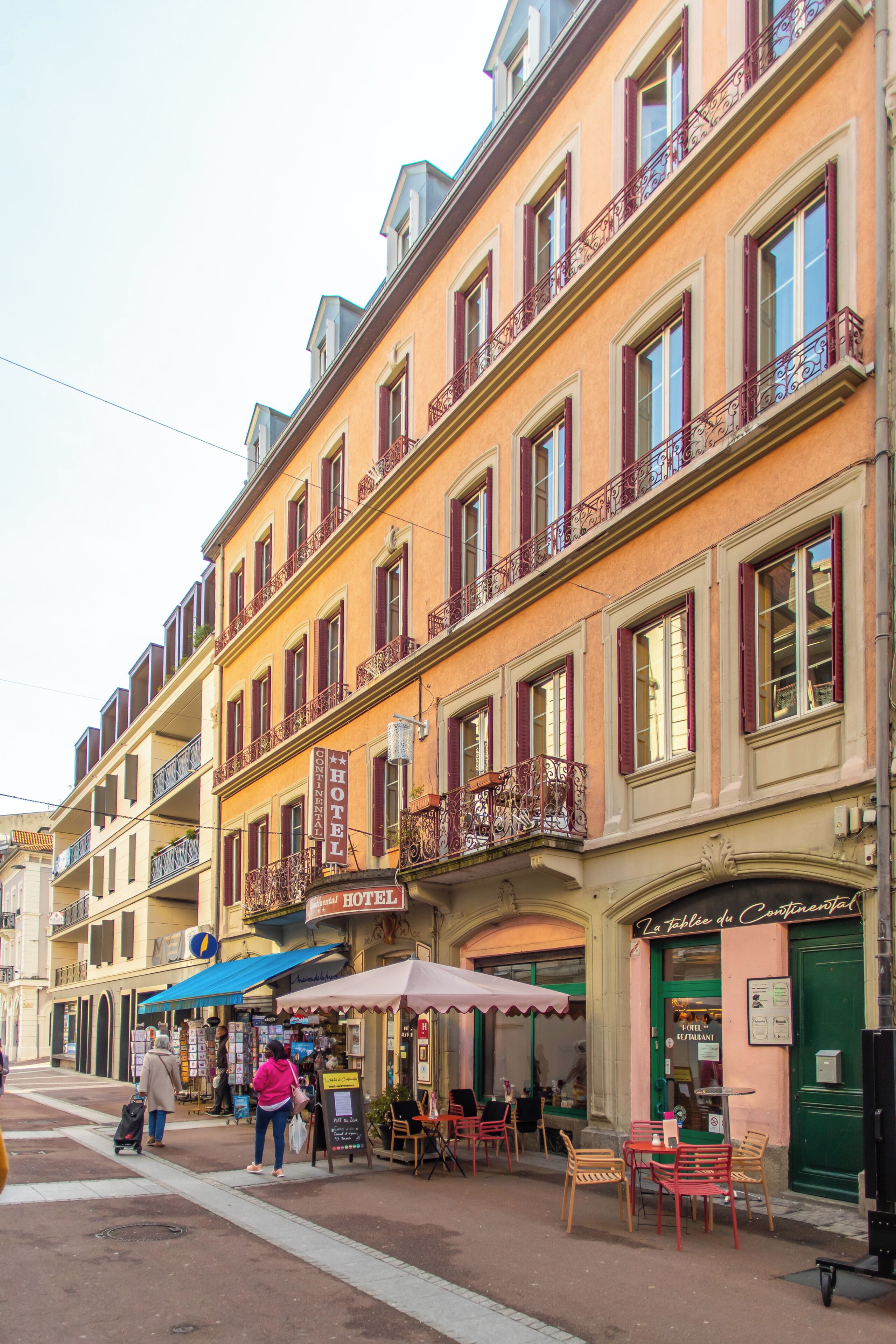 Façade de l’hébergement