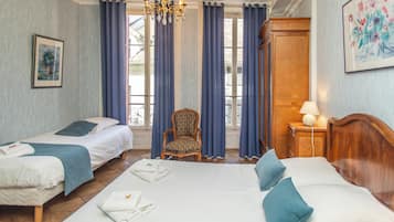 Triple Room | Premium bedding, Select Comfort beds, individually furnished, desk