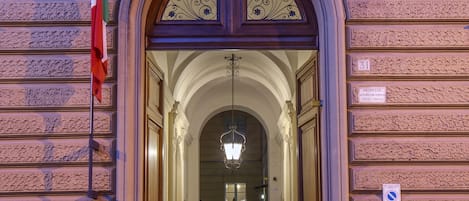 Entrada de la propiedad