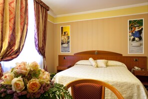 Deluxe Double Room | Egyptian cotton sheets, premium bedding, minibar, in-room safe - Puccini (Montecatini Terme)