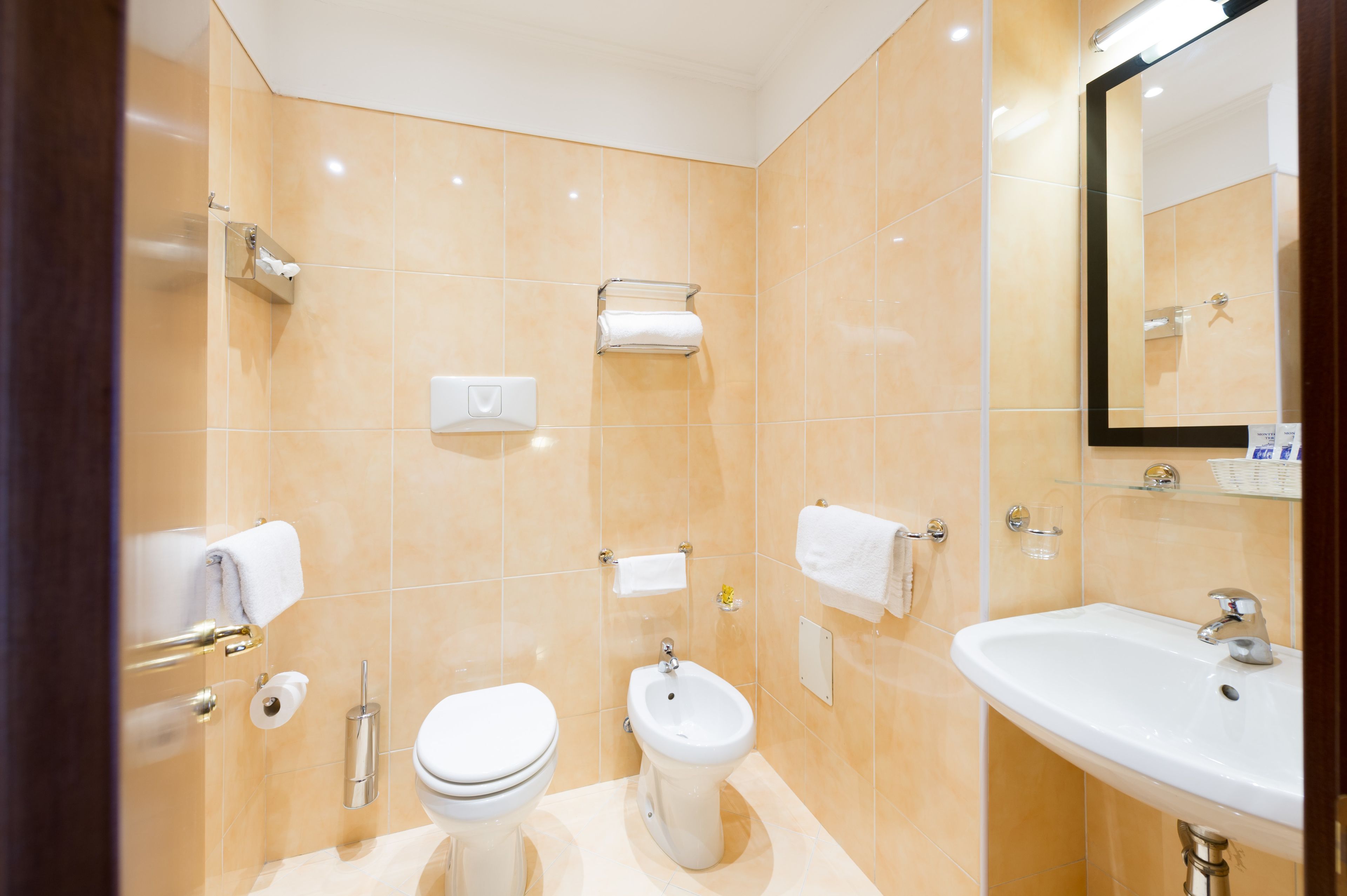 superior double room | bathroom amenities | shower, rainfall showerhead, free toiletries, hair dryer