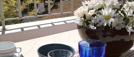 Villa familiar, 2 habitaciones | Terraza o patio