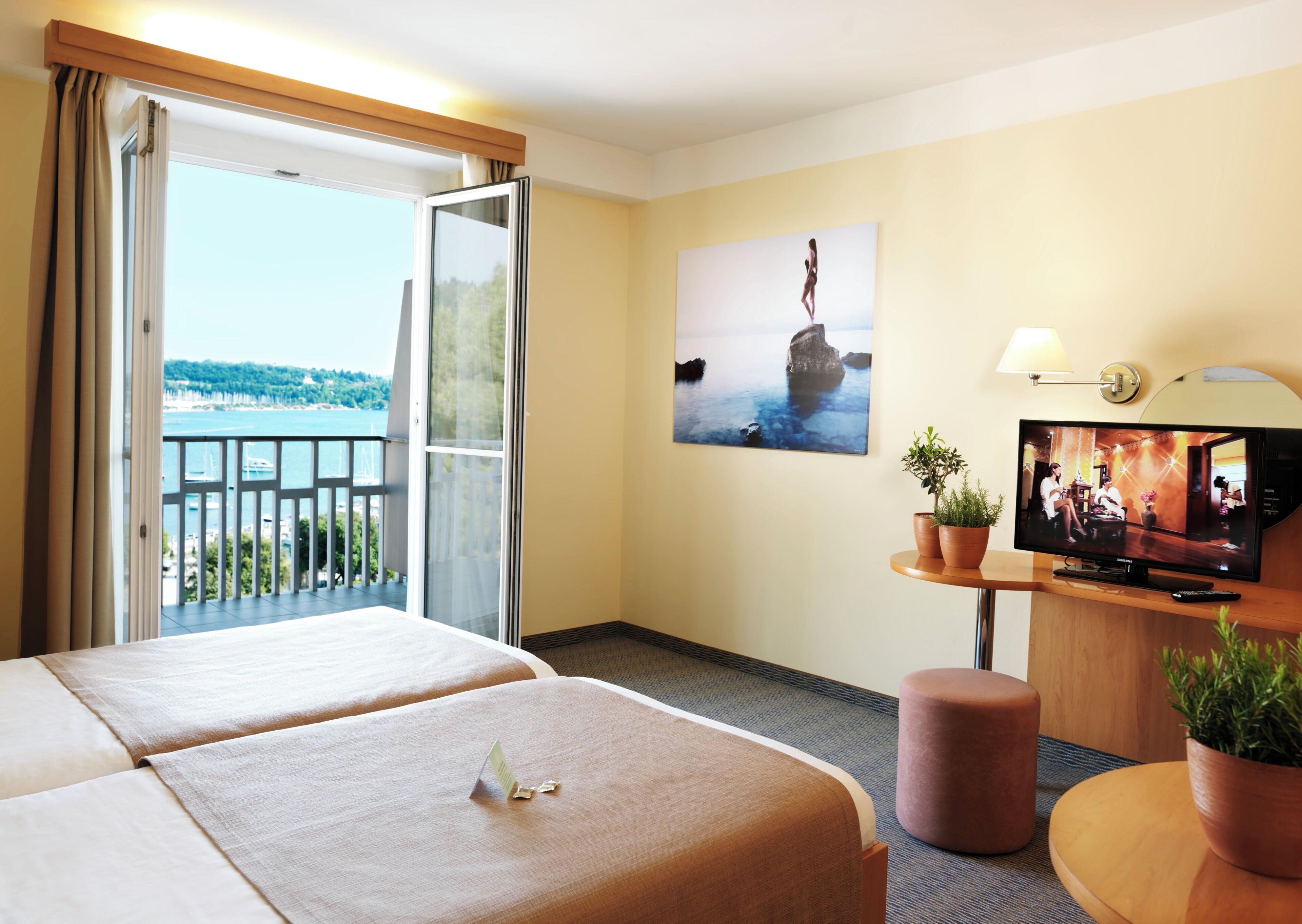 Minibar, in-room safe, desk, WiFi (free)