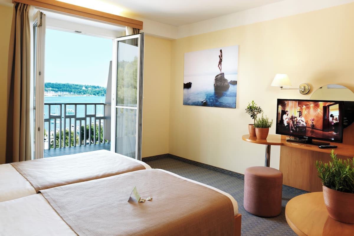 Minibar, in-room safe, desk, WiFi (free)
