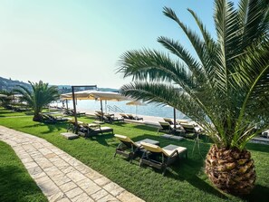 Plage privée à proximité, parasols, serviettes de plage