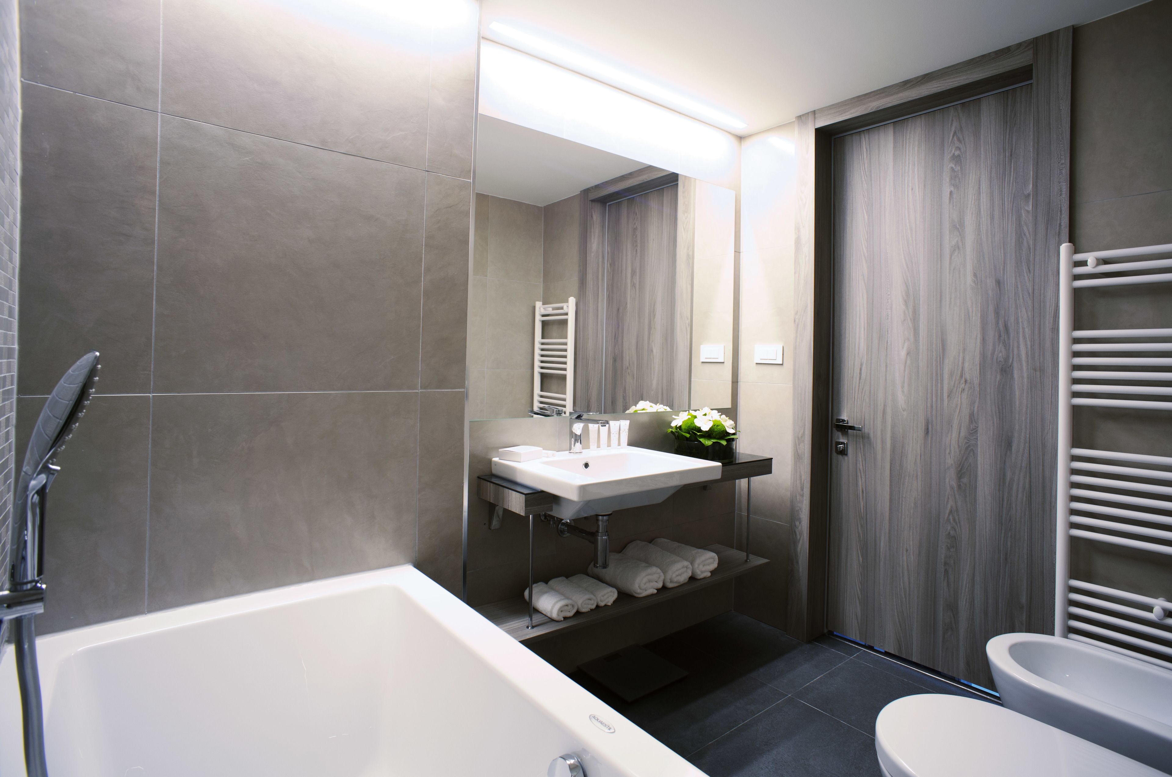 free toiletries, hair dryer, bathrobes, slippers