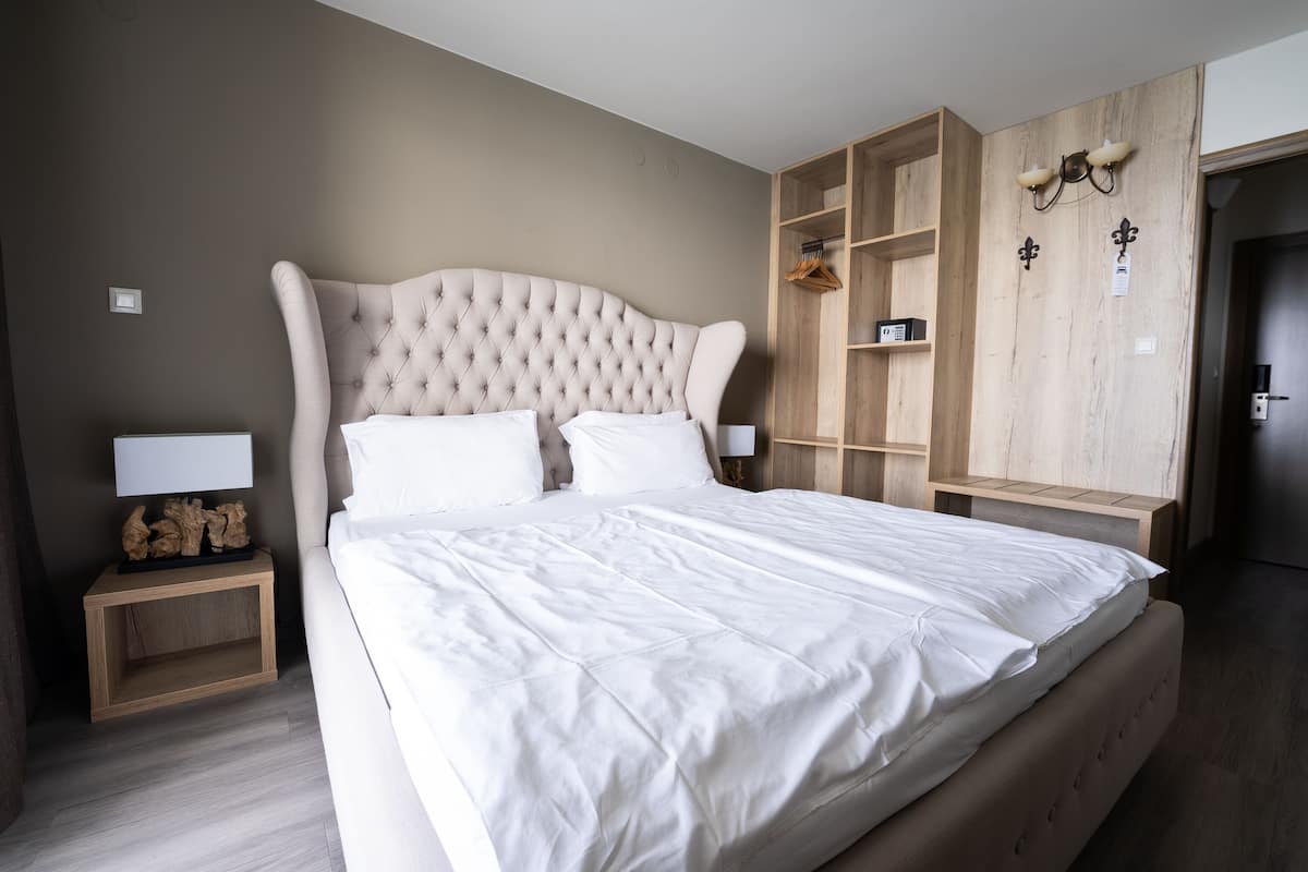 Chambre supérieure double, balcon, vue sur la mer | 1 chambre, minibar, coffre-fort, bureau