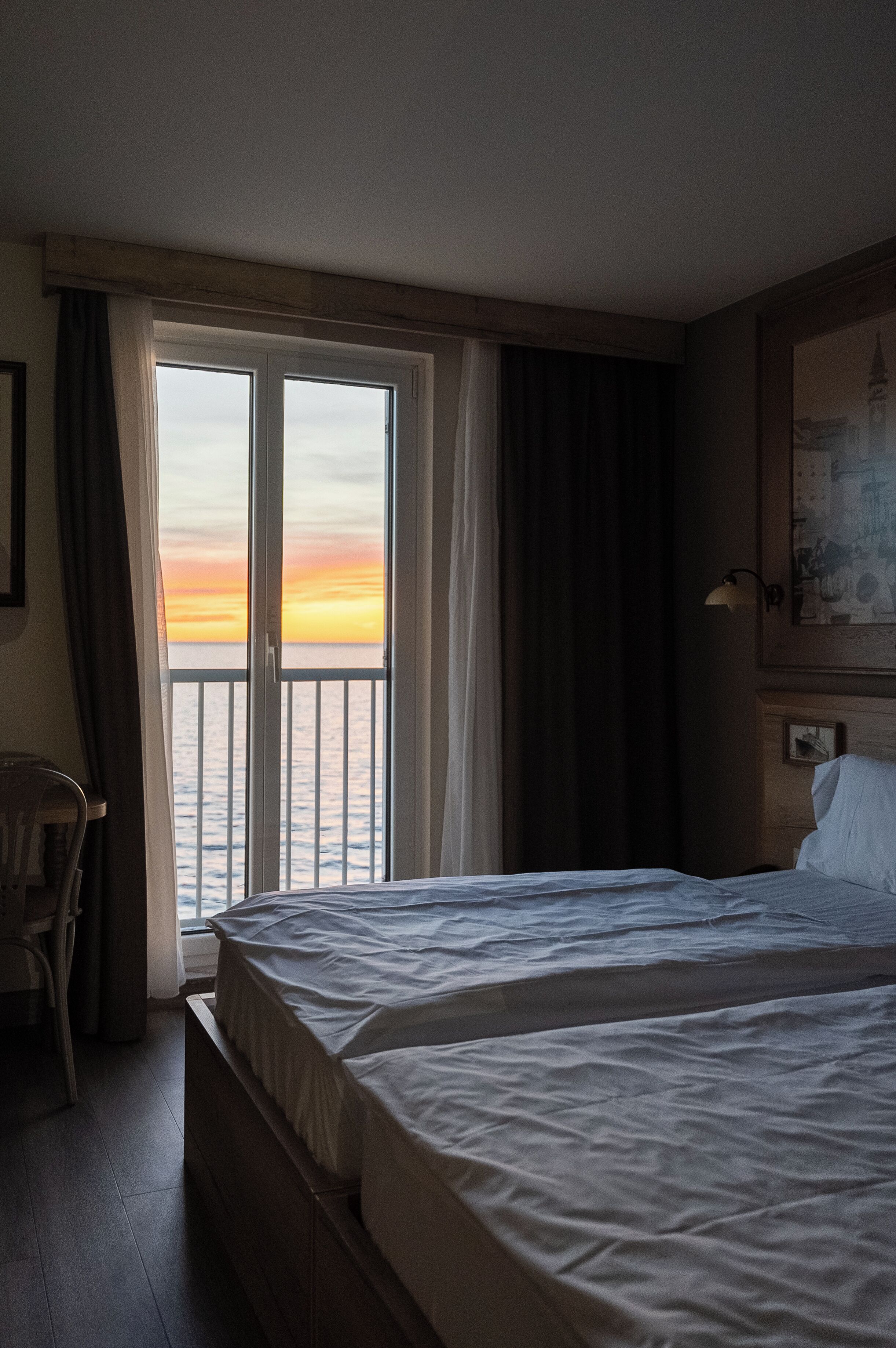 Doppel- oder Zweibettzimmer, Meerblick