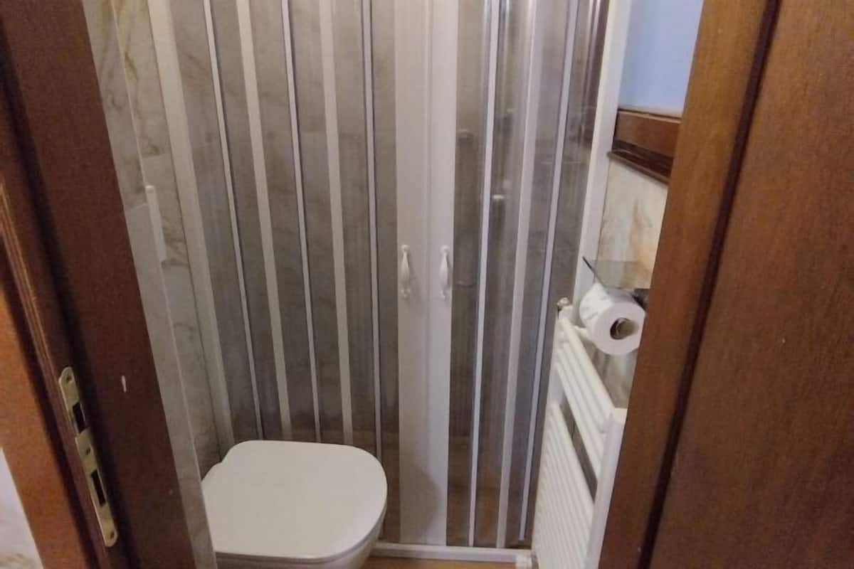 Bathroom | Shower, hair dryer