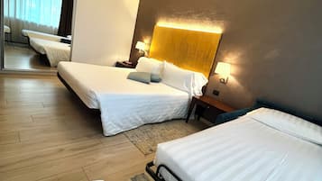 Quadrupla familiare | Biancheria da letto di alta qualità, minibar, cassaforte in camera