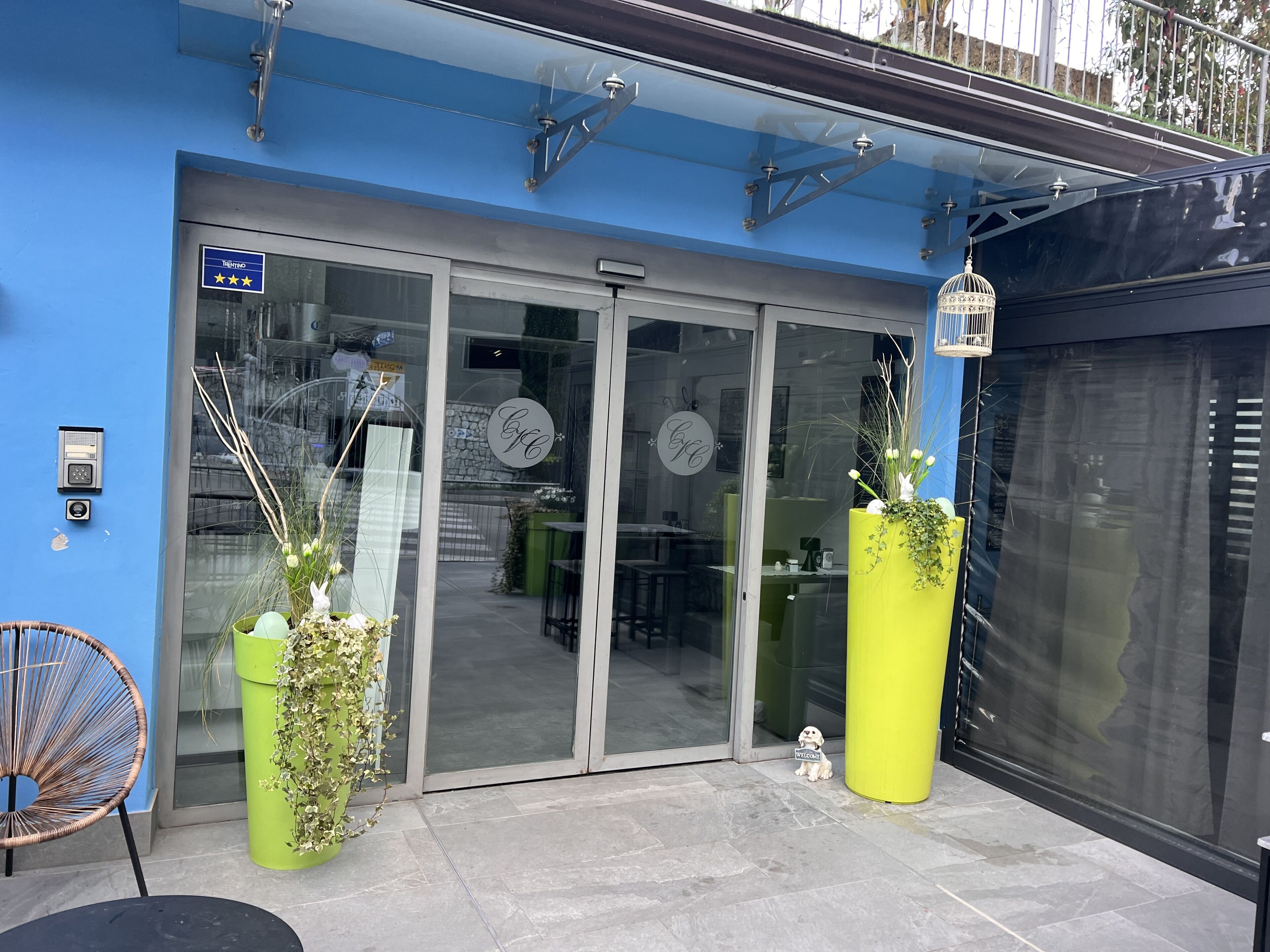 Façade de l’hébergement