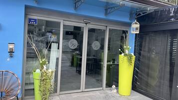 Facciata della struttura