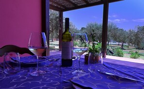 Breakfast, lunch, dinner served; Mediterranean cuisine, alfresco dining