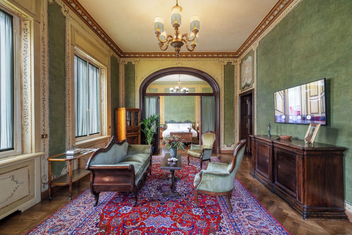 Suite, City View | Living area | 28-inch flat-screen TV with satellite channels, TV