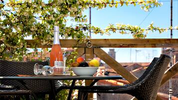 Suite júnior, terrassa | Terrassa o pati