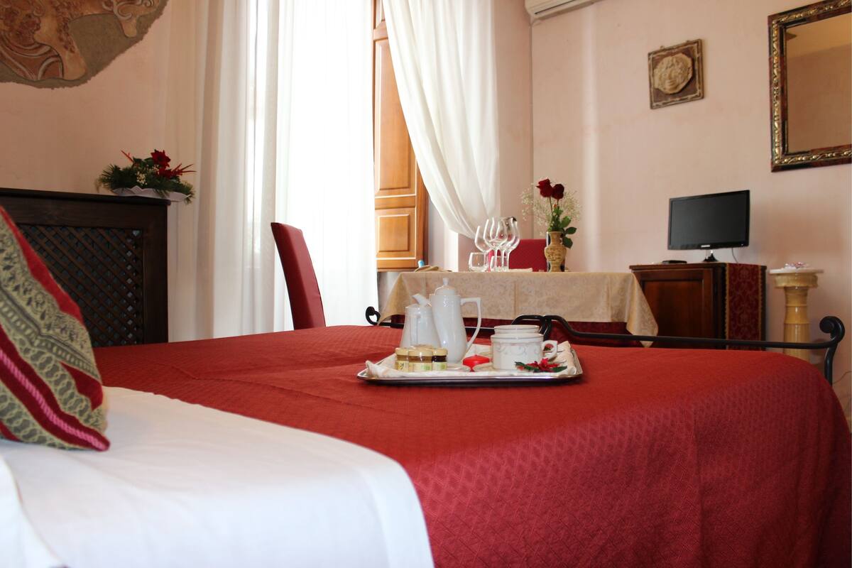 double or twin room | view from room