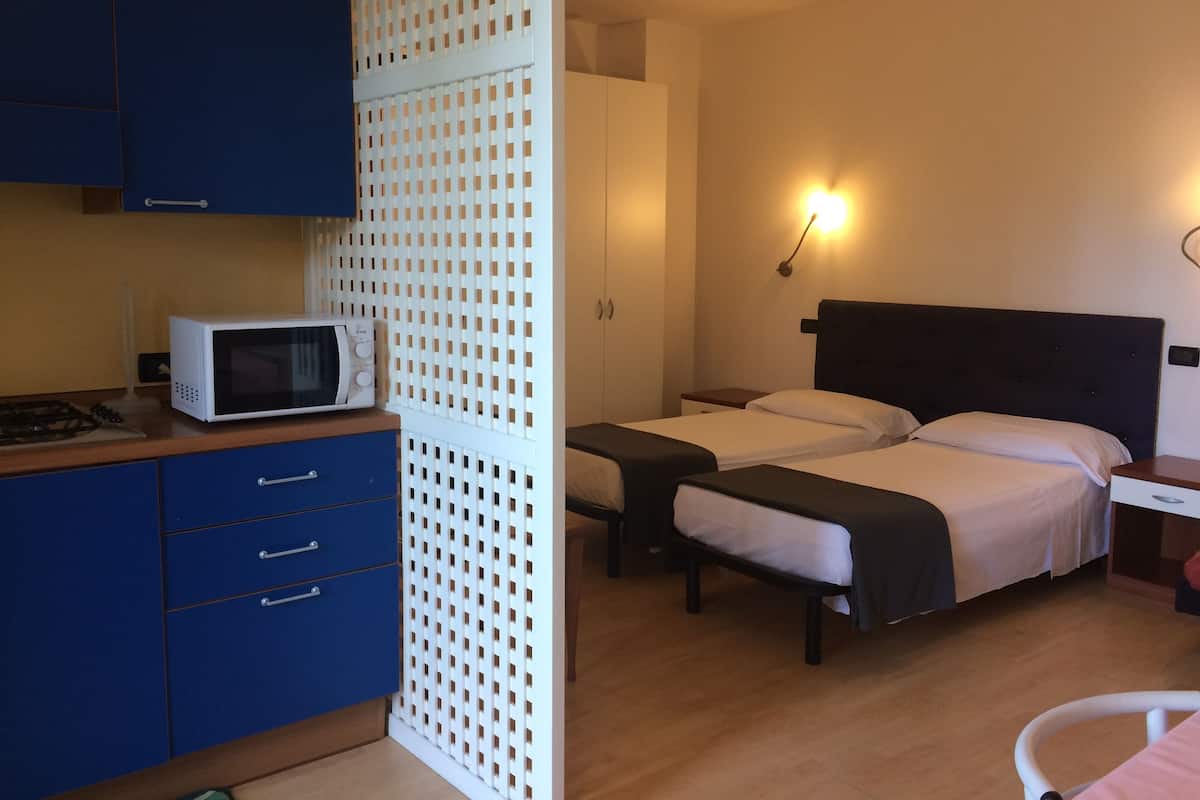 Iron/ironing board (on request), rollaway beds, free WiFi