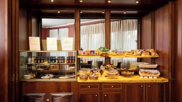 Daily buffet breakfast for a fee