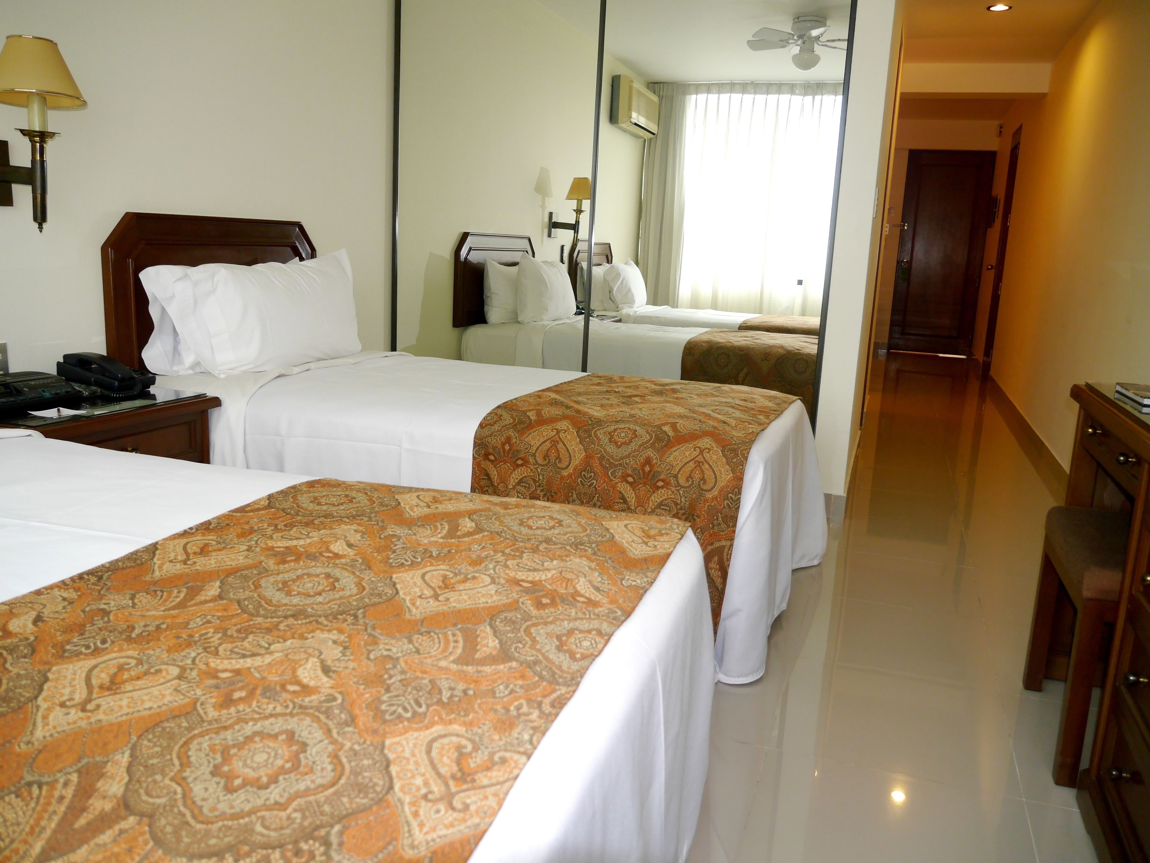 twin room | view from room