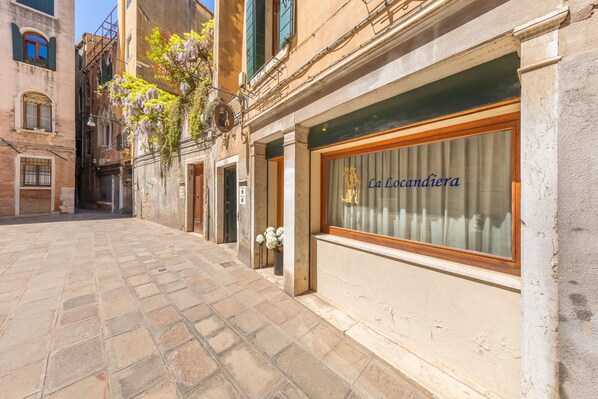 Fassade der Unterkunft