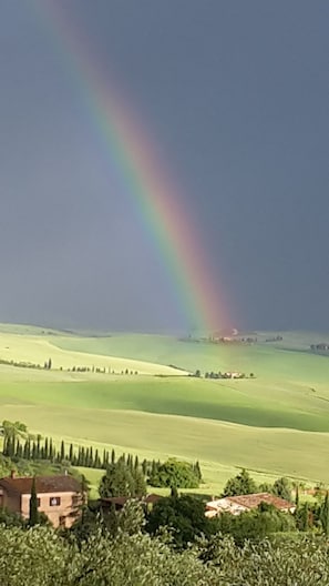 Vue depuis l’hébergement