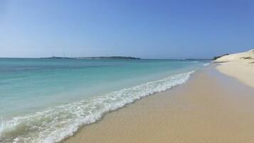 Beach nearby, white sand