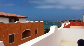 Blick von der Unterkunft