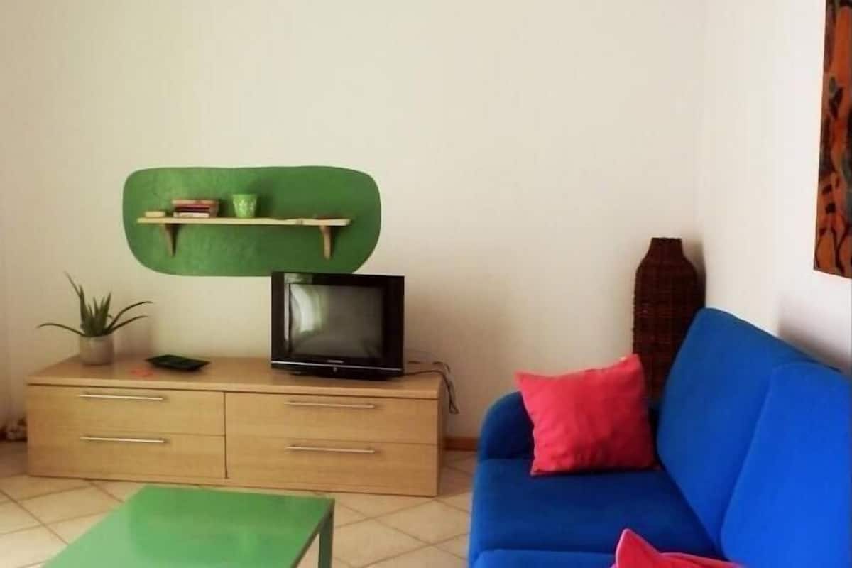 Apartamento clásico | Sala de estar | Una televisión