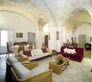 Lobby sitting area