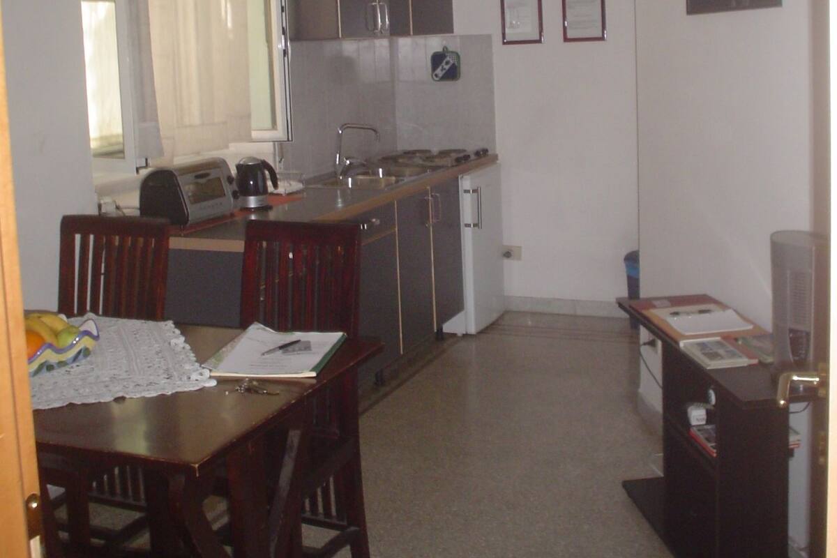 Apartment, Private Bathroom (with two double room) | In-room dining