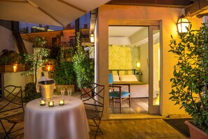 Suite Romantique, terrasse