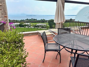 Basic Studio, Terrace, Lake View | Terrace/patio