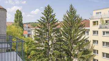 Studio mit Balkon (2 Personen) | Ausblick vom Zimmer