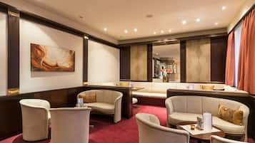 Sala de estar en el lobby