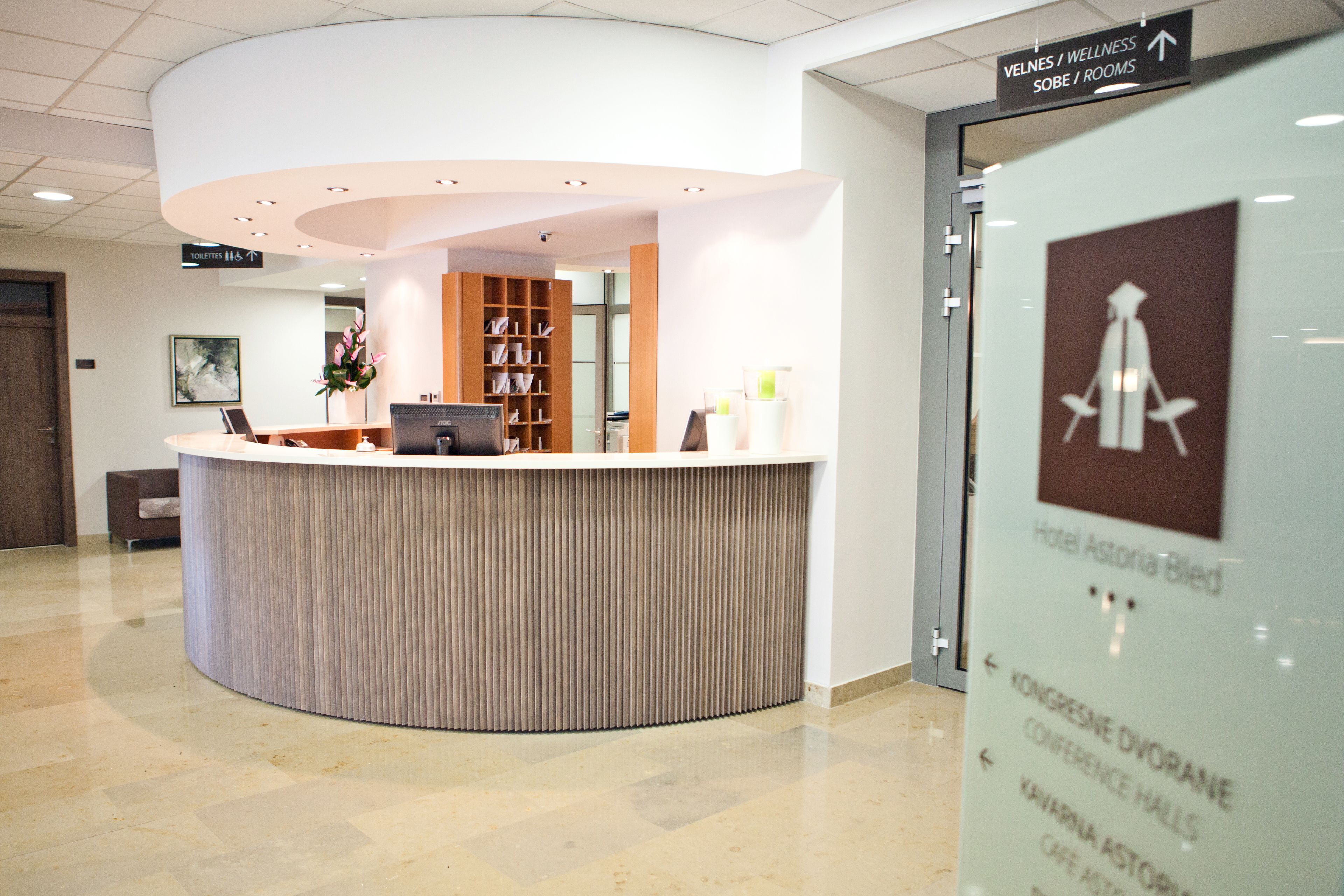 check-in/check-out kiosk