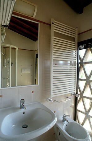 Free toiletries, hair dryer, bidet, towels - Villa Ducci (San Gimignano)