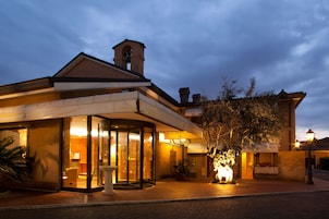 Front of property – evening/night