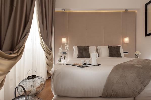 Double Room | Egyptian cotton sheets, premium bedding, down comforters