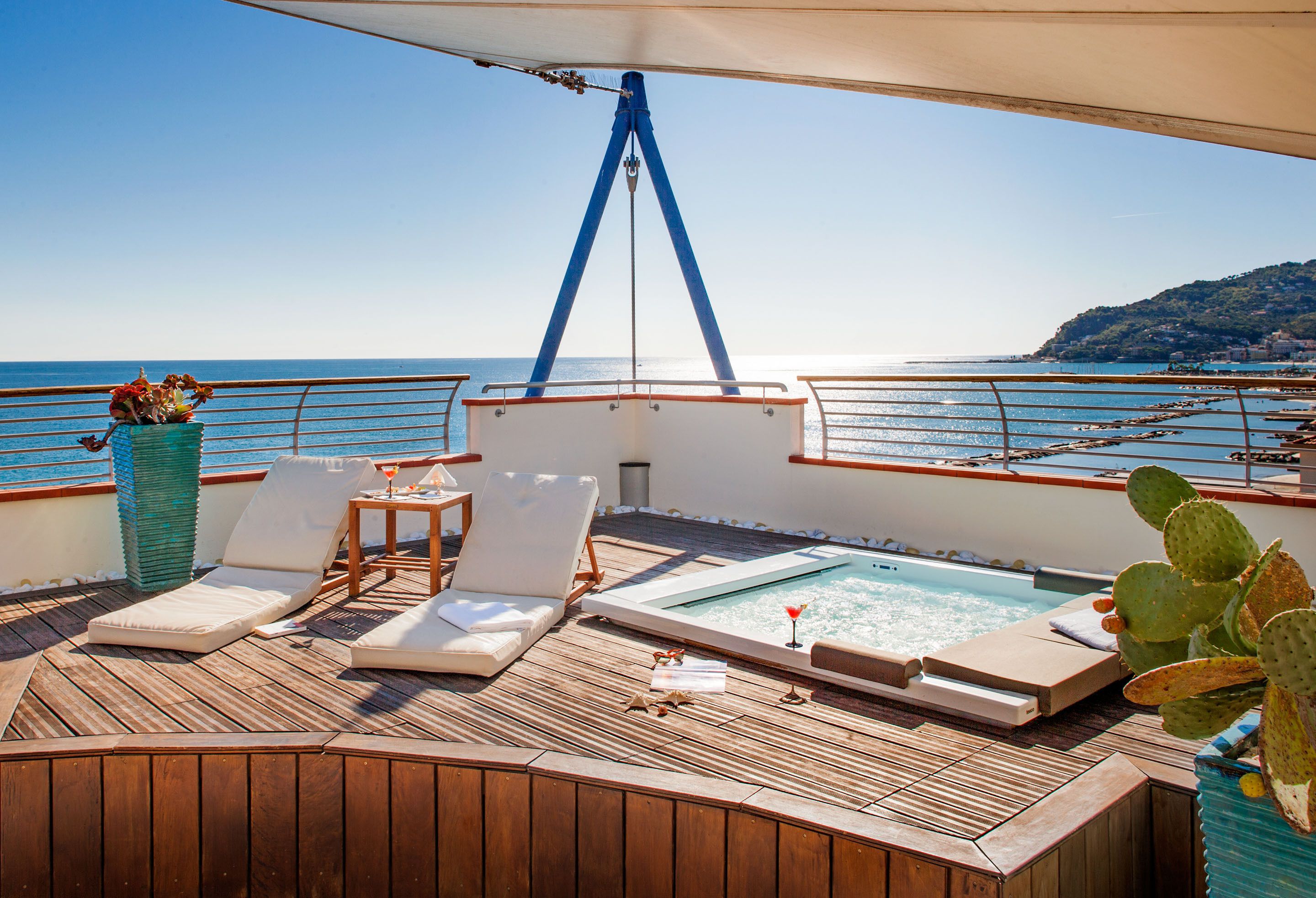 presidential suite, terrace, sea view | terrace/patio