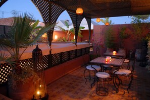 Terrasse sur le toit