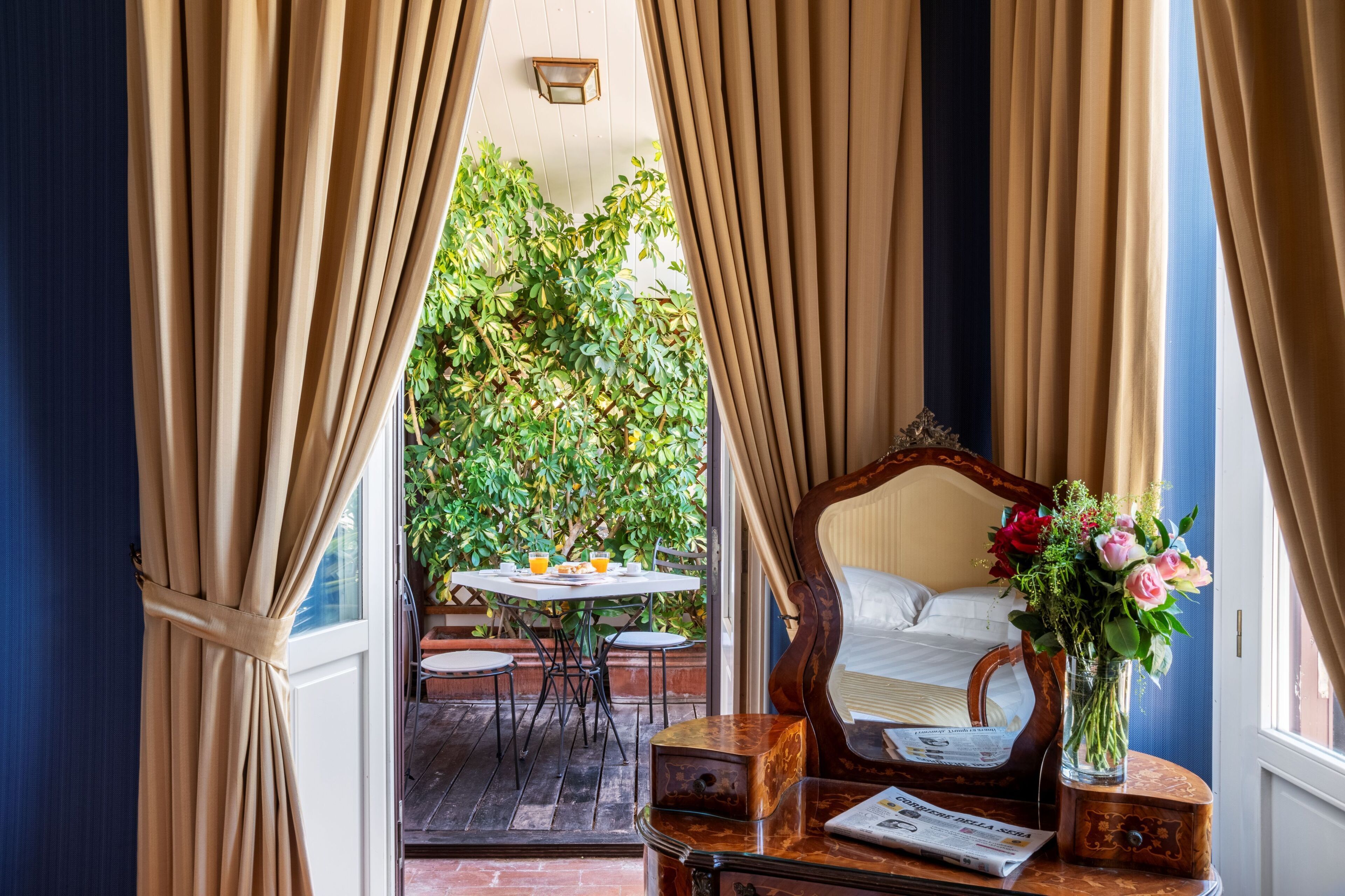 Deluxe-Doppelzimmer, Terrasse | Terrasse/Patio