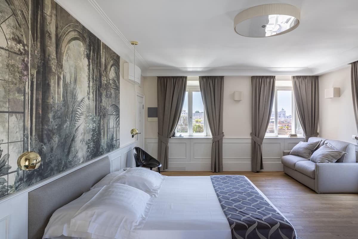 1 habitación, sábanas italianas Frette y ropa de cama de alta calidad