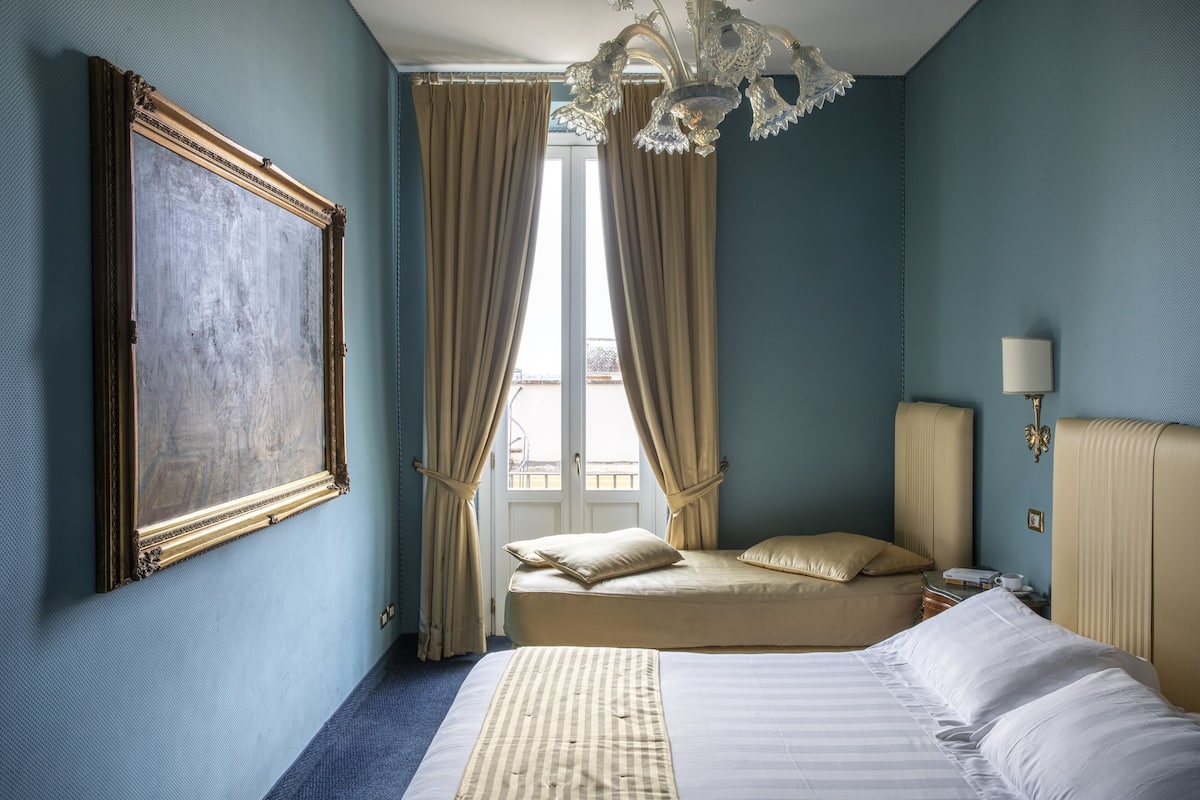 1 habitación, sábanas italianas Frette y ropa de cama de alta calidad