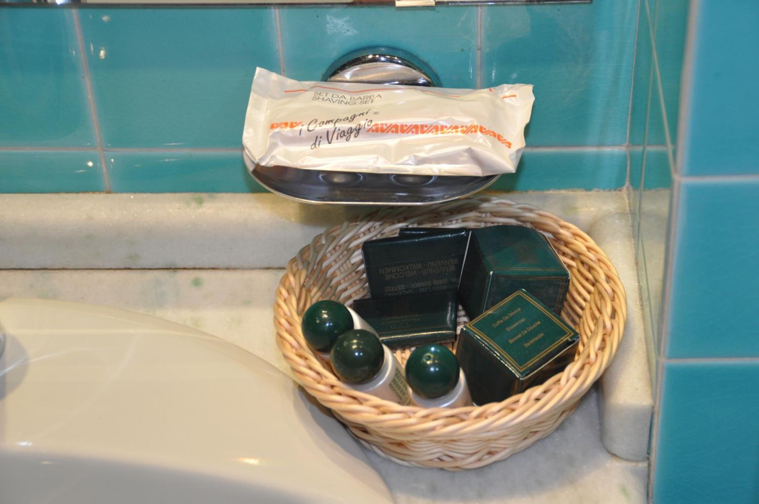 free toiletries, hair dryer, bidet, towels