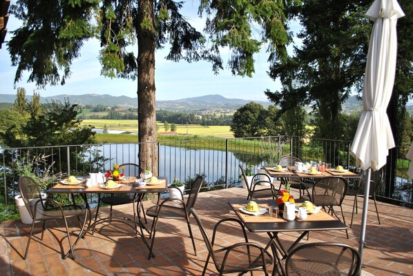 Udendørs spisemuligheder