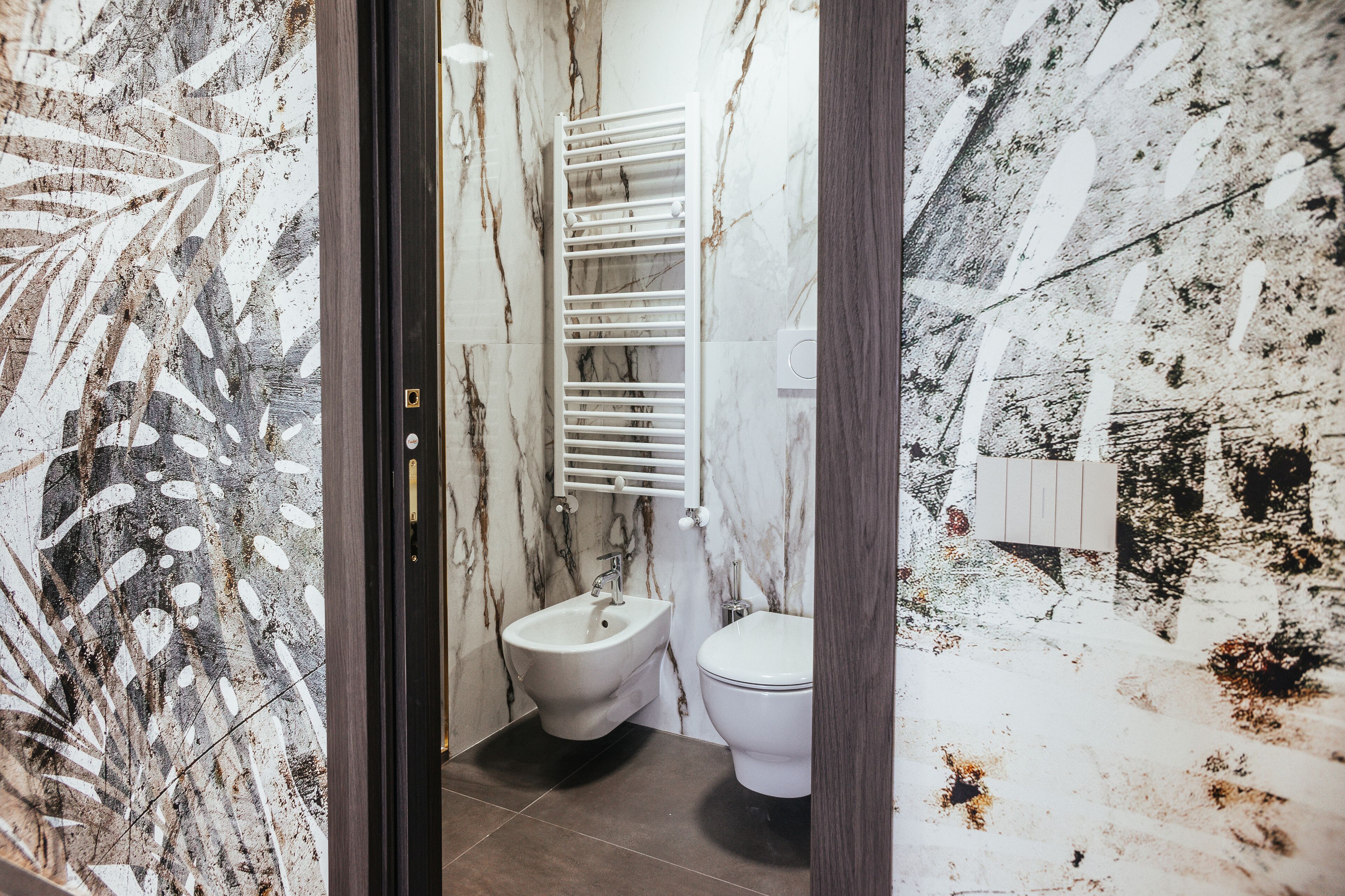 junior room, sea view | bathroom | free toiletries, hair dryer, slippers, bidet