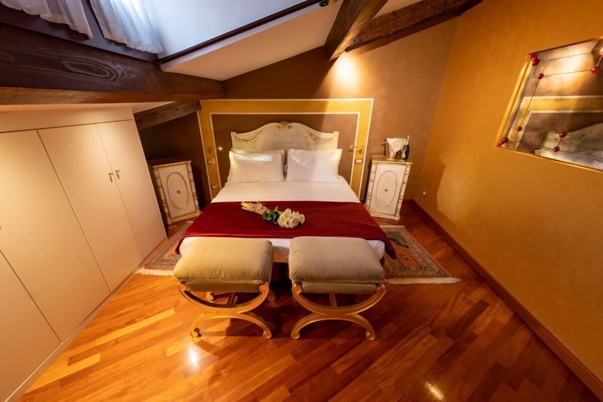 Egyptian cotton sheets, premium bedding, down duvets, memory-foam beds