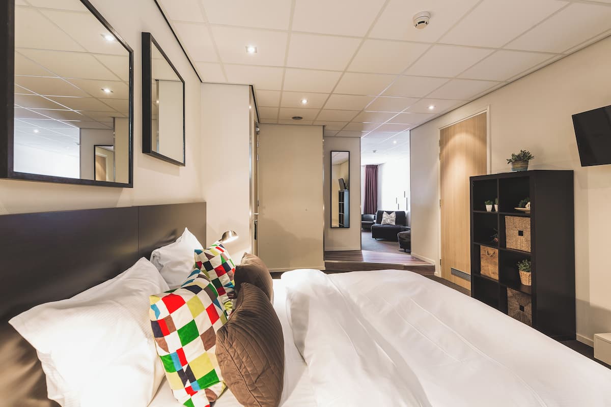 superior double room | 1 bedroom, down duvets, in-room safe, desk
